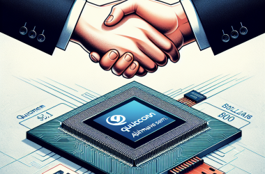 Illustration of Qualcomm acquiert la société de semi-conducteurs Alphawave Semi pour 2,4 milliards de dollars