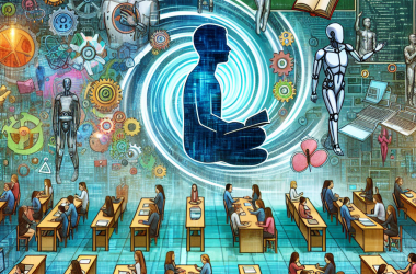 Illustration of Les universités répondent par la formation des enseignants à la vague déstabilisatrice de l’IA - Centre Inffo