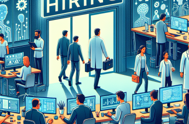 Illustration of La frénésie de recrutement de Meta s'approprie trois chercheurs d'OpenAI