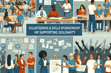 Illustration of Bénévolat et mécénat de compétences : les RH au service de la solidarité