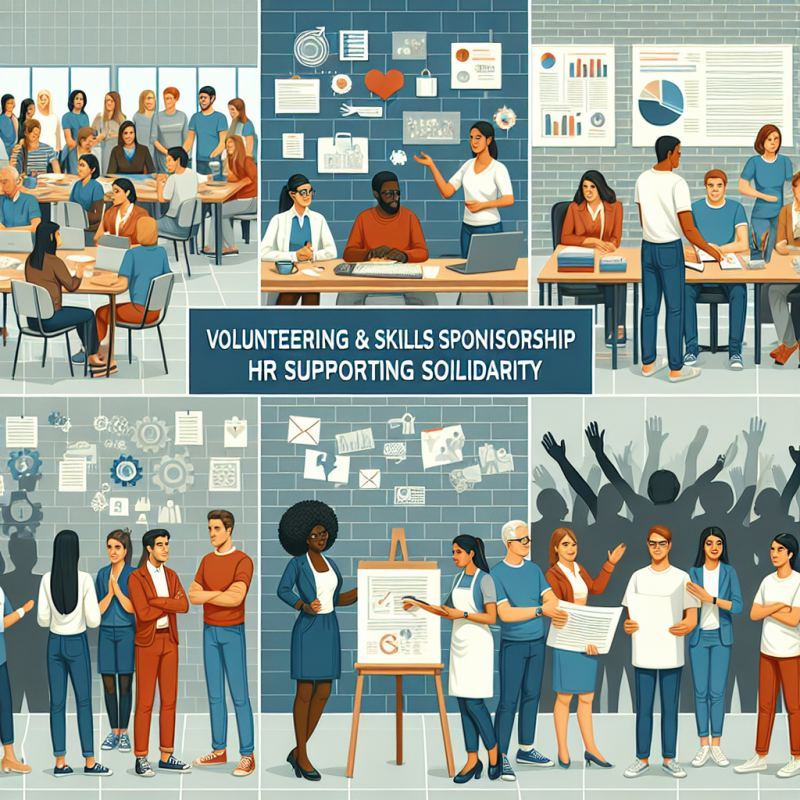 Illustration of Bénévolat et mécénat de compétences : les RH au service de la solidarité