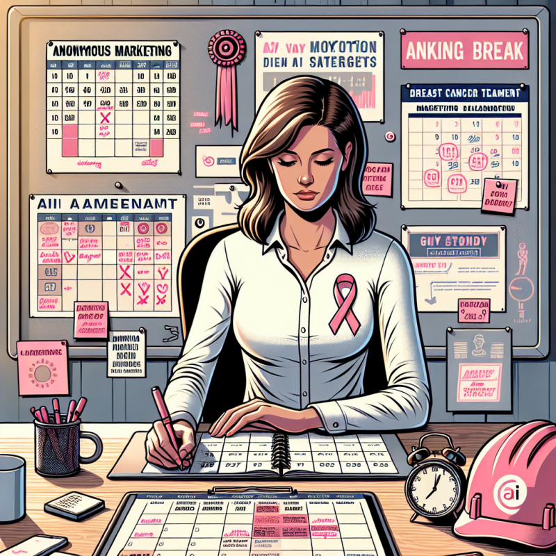 Illustration of La responsable marketing d'OpenAI prend un congé pour suivre un traitement contre le cancer du sein