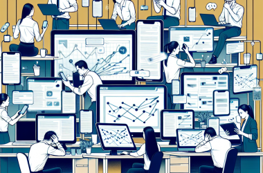 Illustration of Des journées "infinies", des interruptions permanentes... Pourquoi l'hyperconnexion rend les salariés accros au travail