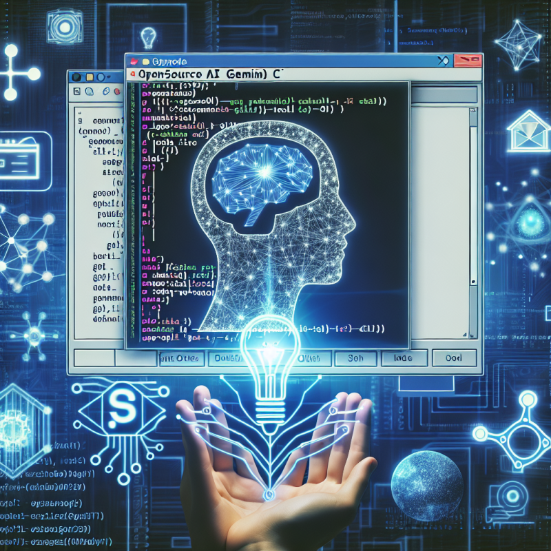 Illustration of Google dévoile Gemini CLI, un outil AI open-source pour terminaux
