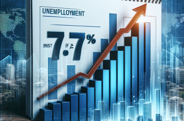 Illustration of L'Insee anticipe une remontée du taux de chômage à 7,7% fin 2025 (au plus haut depuis 4 ans)
