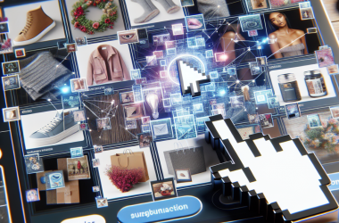 Illustration of Pinterest teste une fonctionnalité d'IA qui permet aux annonceurs de transformer leurs catalogues en collages achetables