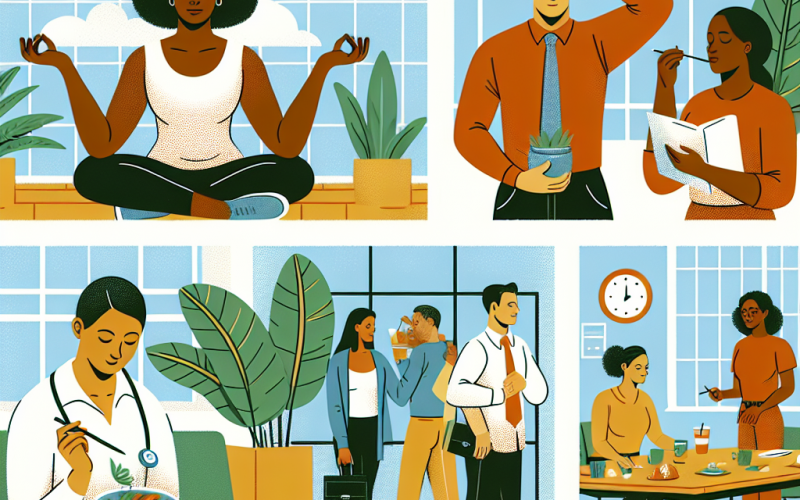 Illustration of Ces petites initiatives pour préserver la santé mentale des salariés