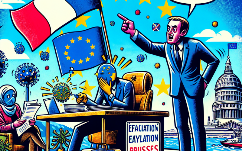 Illustration of La France se fait taper sur les doigts par Bruxelles parce qu'elle ne permet pas aux salariés malades en vacances de reporter leurs congés