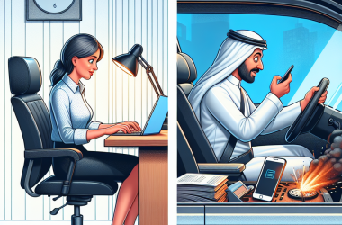 Illustration of « La voiture n'est pas un bureau » : pourquoi l'accident de la route est le plus grand risque professionnel