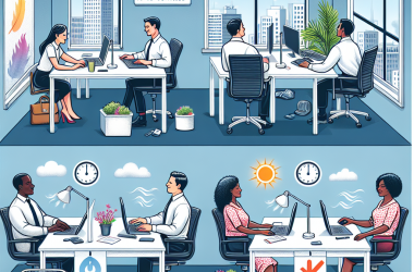 Illustration of Climatisation au bureau : 5 règles pour éviter les conflits