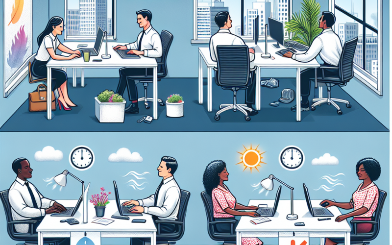 Illustration of Climatisation au bureau : 5 règles pour éviter les conflits