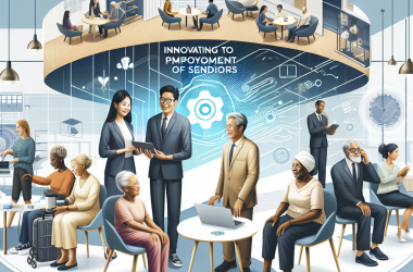 Illustration of Innover pour favoriser l’emploi des seniors - Centre Inffo