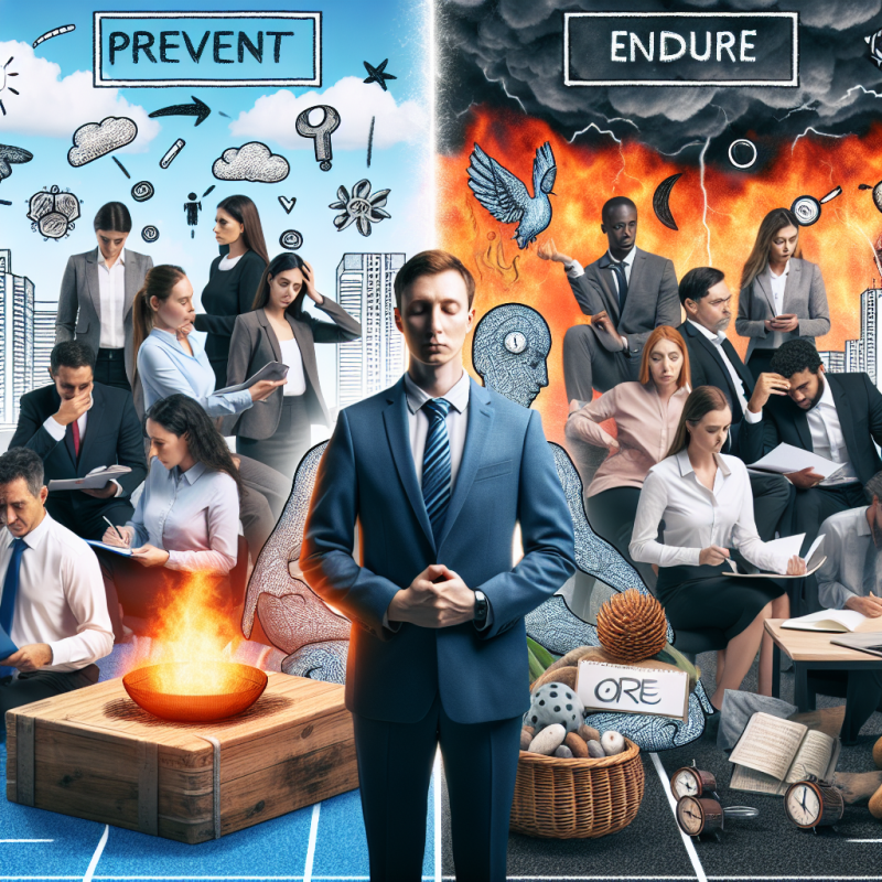 Illustration of Santé mentale au travail : prévenir ou subir, il faut choisir