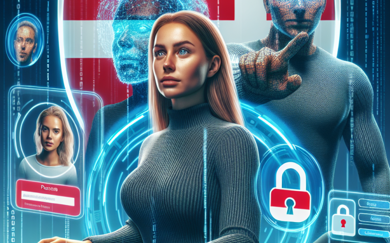 Illustration of Le Danemark se renforce contre les deepfakes en permettant aux citoyens de protéger leurs traits