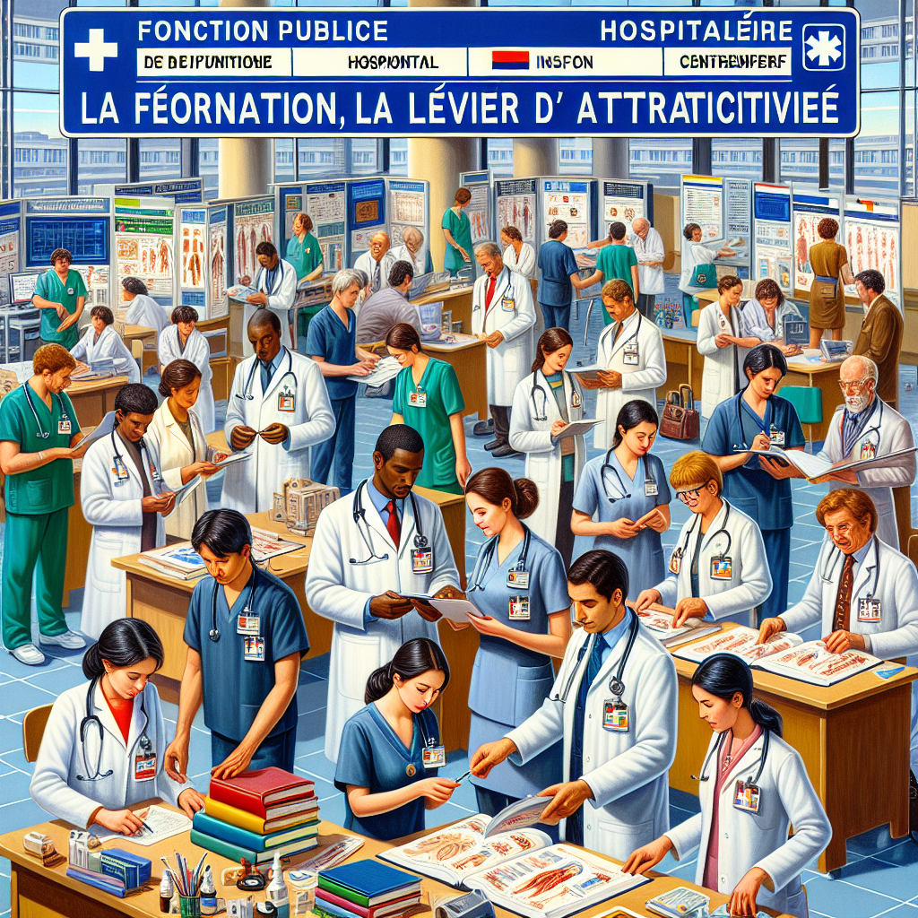 Illustration of Fonction publique hospitalière : la formation, levier d’attractivité - Centre Inffo