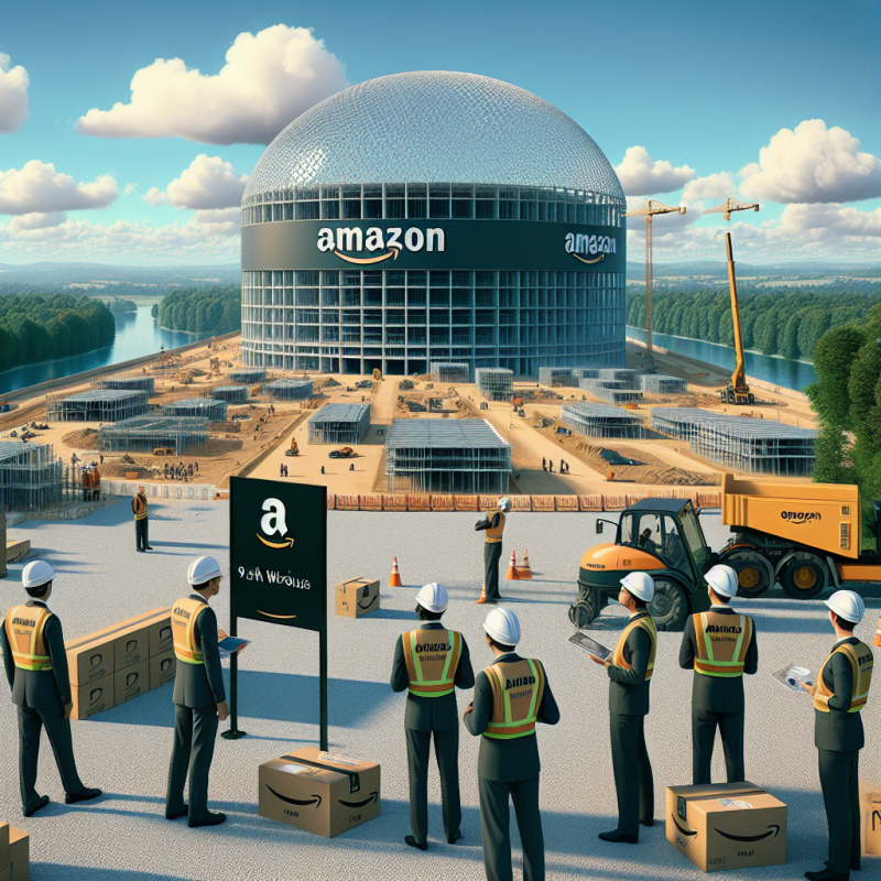 Illustration of Amazon va ouvrir un 9e entrepôt géant en France, ce qu'il n'avait plus fait depuis 5 ans