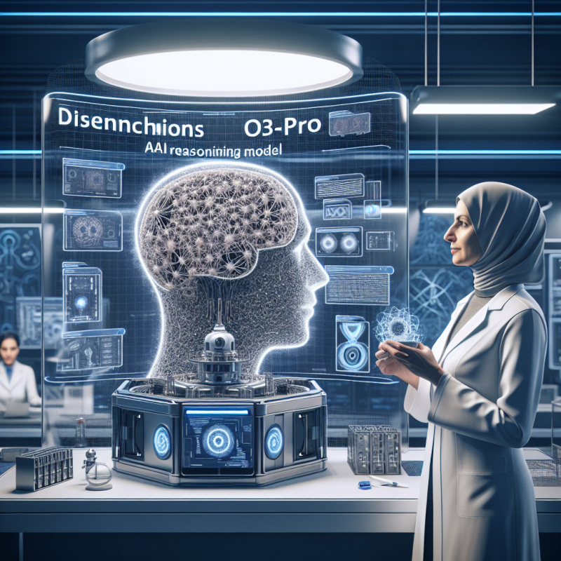 Illustration of OpenAI lance o3-pro, une version améliorée de son modèle d'IA de raisonnement o3