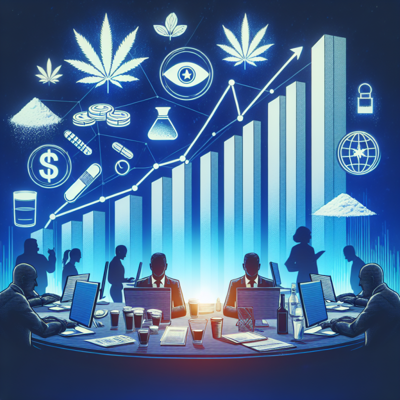 Illustration of Cocaïne, cannabis, alcool... Les consommations de drogues ont explosé de 107% dans les entreprises