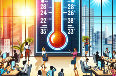 Illustration of 26, 28 ou 33°C… Y a-t-il une température critique au-delà de laquelle on ne peut plus (légalement) travailler ?