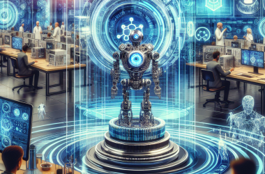 Illustration of Mira Murati’s Thinking Machines Lab lève 2 milliards de dollars pour une valorisation de 10 milliards de dollars