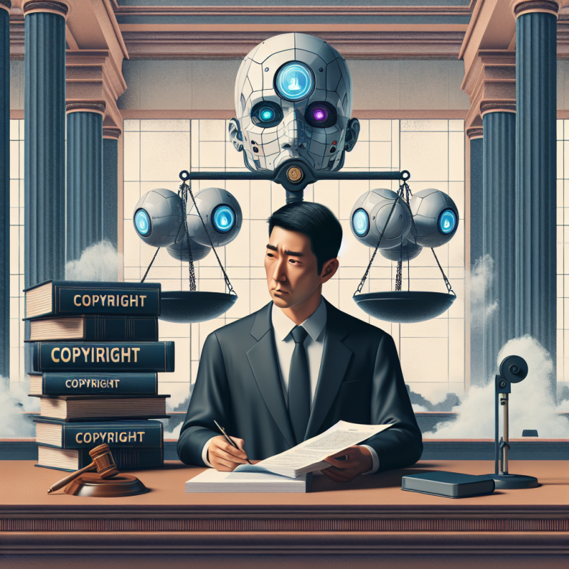 Illustration of Un juge fédéral soutient Meta dans un procès concernant l'entraînement de modèles d'IA sur des livres protégés par des droits d'auteur