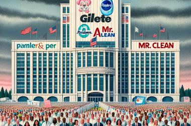 Illustration of Le géant américain de l'hygiène Procter & Gamble (Pampers, Gillette, Ariel, Mr Propre...) va supprimer 7.000 emplois