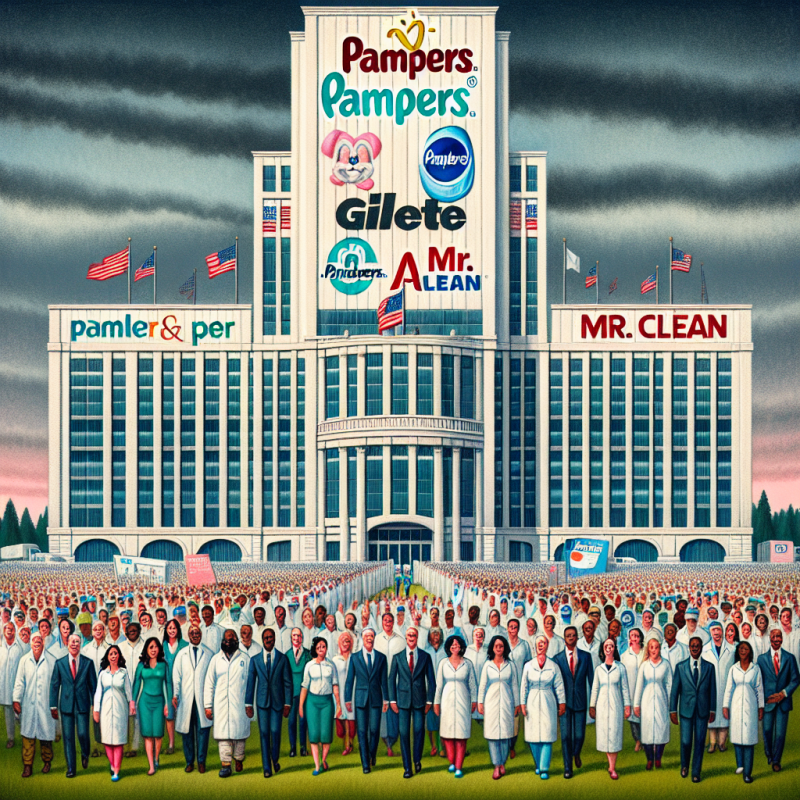 Illustration of Le géant américain de l'hygiène Procter & Gamble (Pampers, Gillette, Ariel, Mr Propre...) va supprimer 7.000 emplois