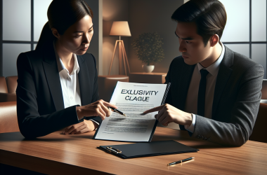 Illustration of Clause d'exclusivité dans le contrat de travail : définition et exemple