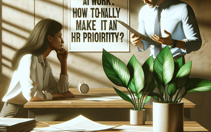 Illustration of Santé mentale au travail : comment en faire enfin une priorité RH ?