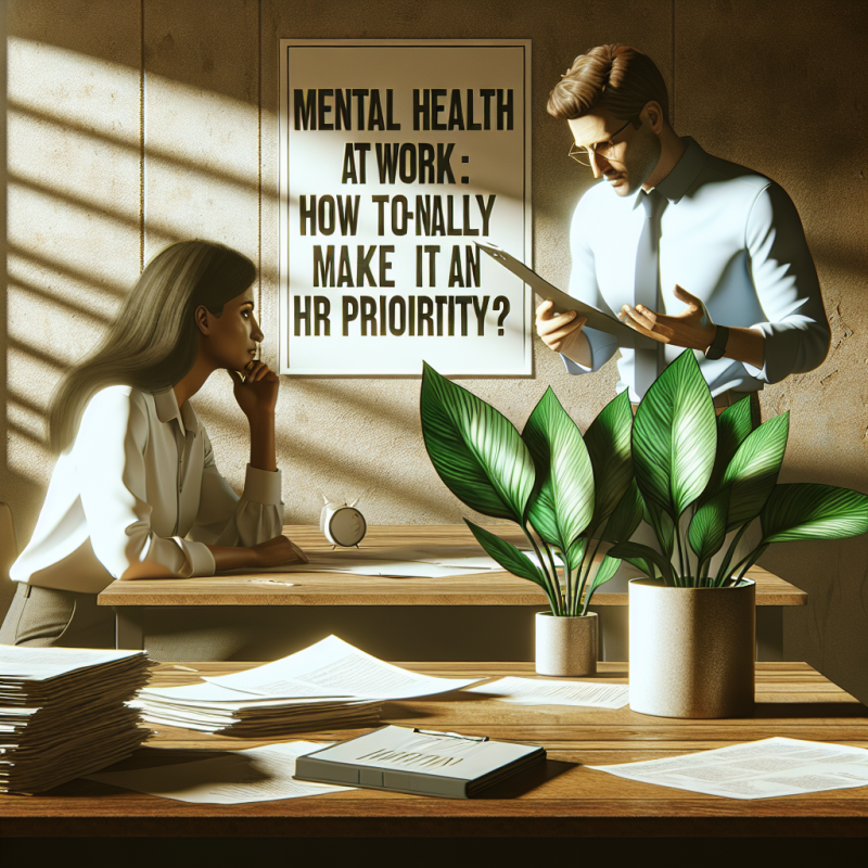 Illustration of Santé mentale au travail : comment en faire enfin une priorité RH ?