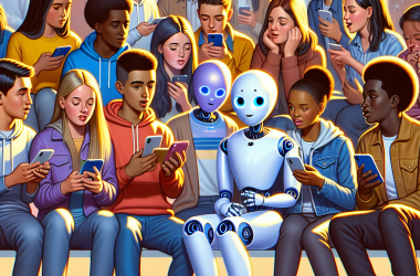 Illustration of 72% des adolescents américains ont utilisé des compagnons IA, selon une étude