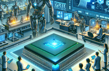 Illustration of Aperçu de l'industrie des puces IA en 2025