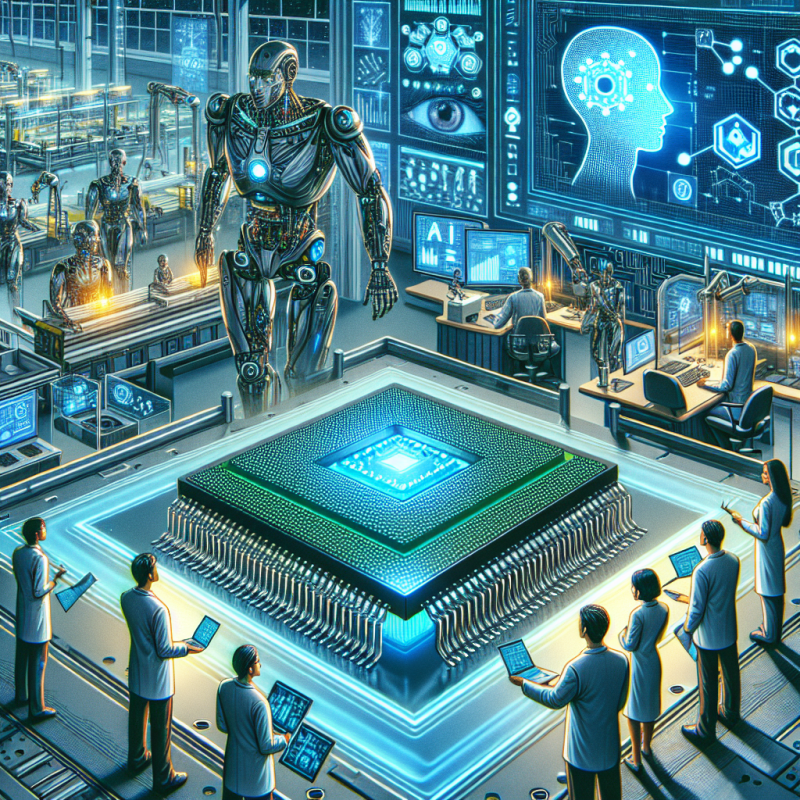 Illustration of Aperçu de l'industrie des puces IA en 2025