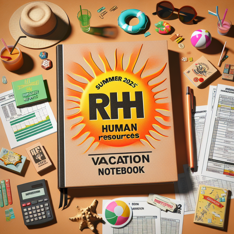 Illustration of Cahier de vacances RH - Été 2025