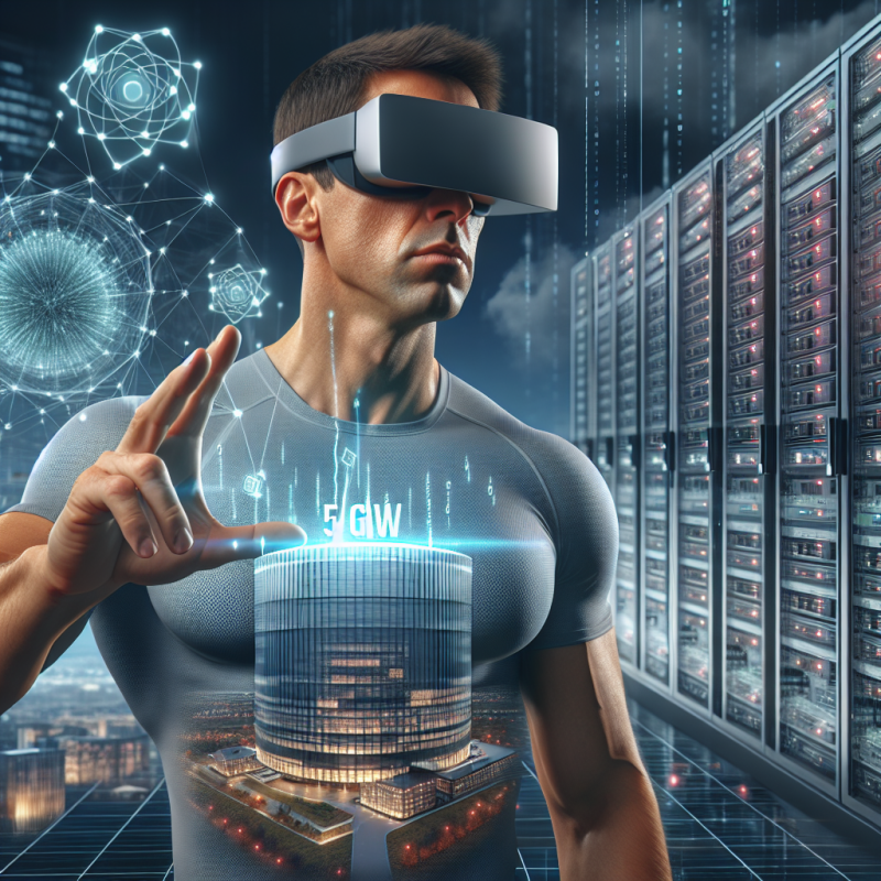 Illustration of Mark Zuckerberg annonce que Meta construit un centre de données IA de 5 GW