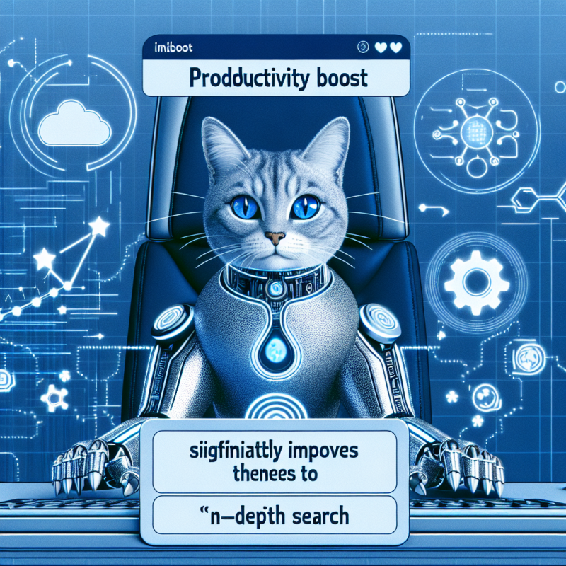 Illustration of Mistral : Le Chat chatbot bénéficie d'un coup de pouce en termes de productivité avec le nouveau mode de 'recherche approfondie'