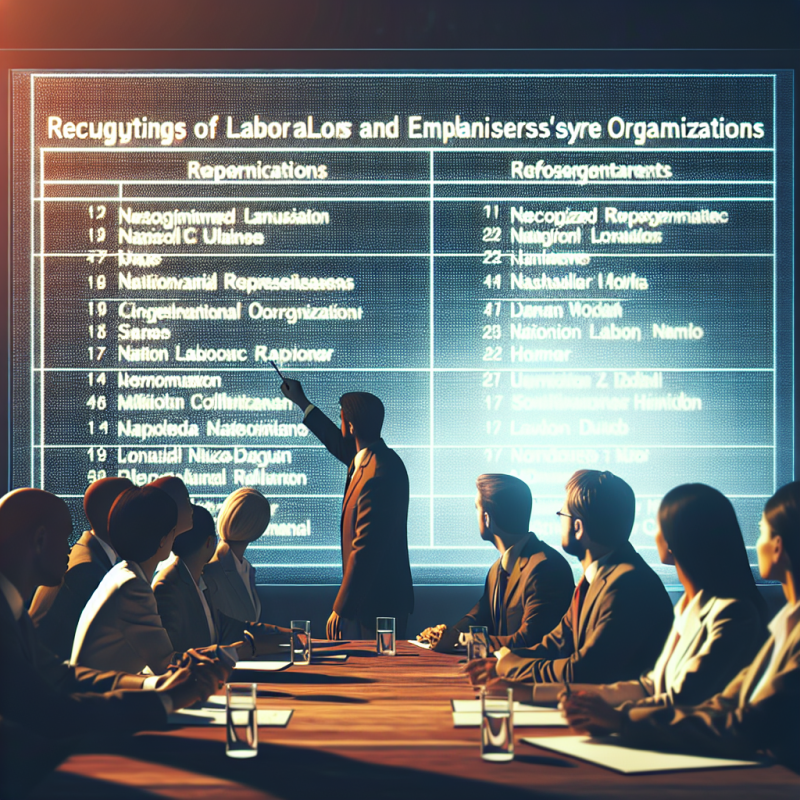 Illustration of Représentativité nationale : actualisation des listes des organisations syndicales et patronales reconnues - Centre Inffo