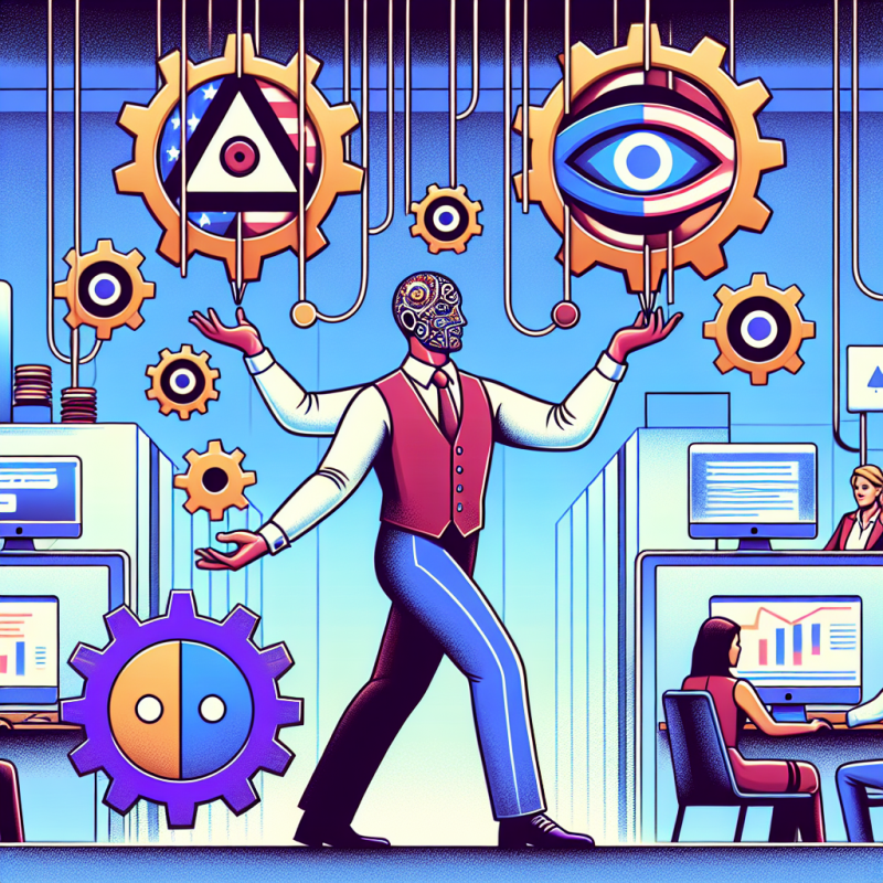 Illustration of L'ordre de Trump sur l'IA « anti-woke » pourrait redéfinir la manière dont les entreprises technologiques américaines entraînent leurs modèles