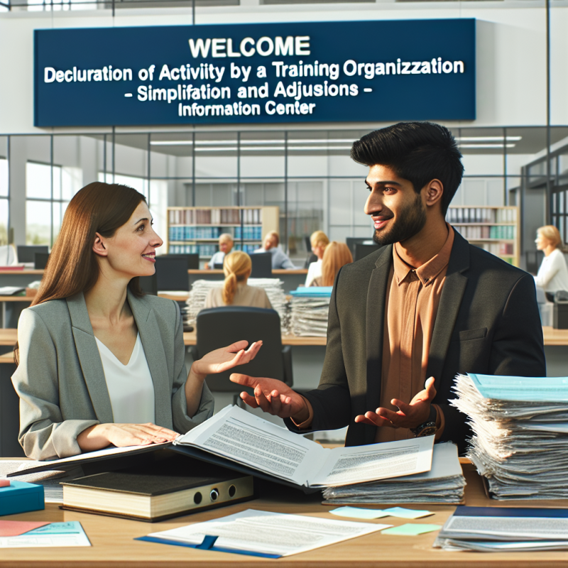 Illustration of Déclaration d’activité d’un organisme de formation : simplifications et ajustements - Centre Inffo