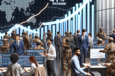 Illustration of Un bond de 41% en 4 ans: le secteur de la défense embauche à tour de bras (et plus en France qu'ailleurs)