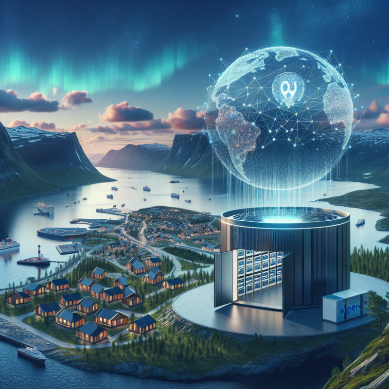 Illustration of OpenAI lancera un centre de données AI en Norvège, son premier en Europe