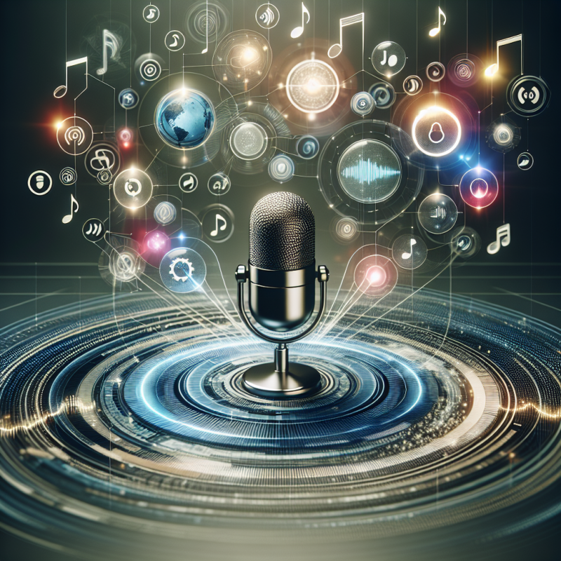 Illustration of Spotify suggère une interface vocale plus interactive à l'avenir