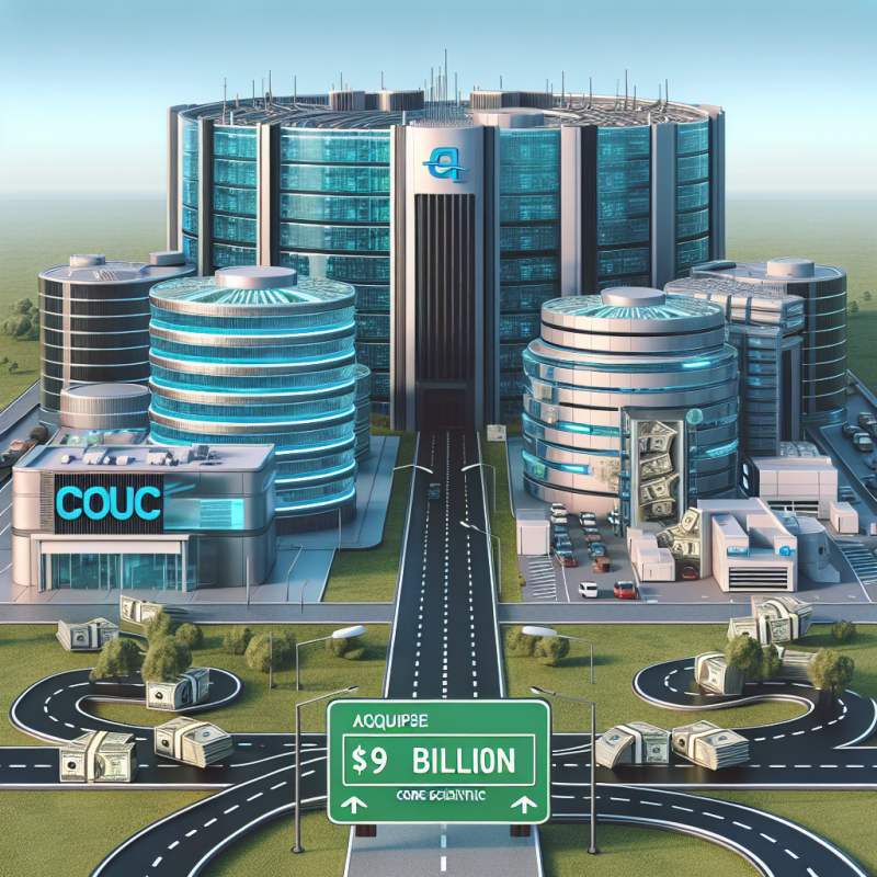 Illustration of CoreWeave acquiert le fournisseur d'infrastructure de centres de données Core Scientific pour un montant de 9 milliards de dollars