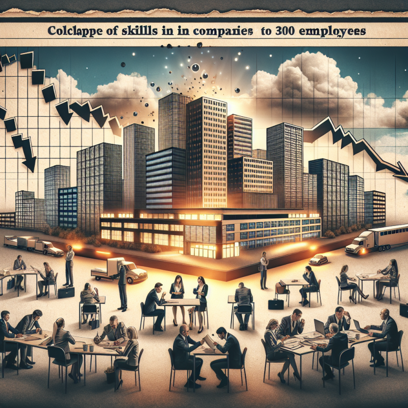 Illustration of « Effondrement des compétences dans les entreprises de 50 à 300 salariés » (Arnaud Muret, Opco EP) - Centre Inffo