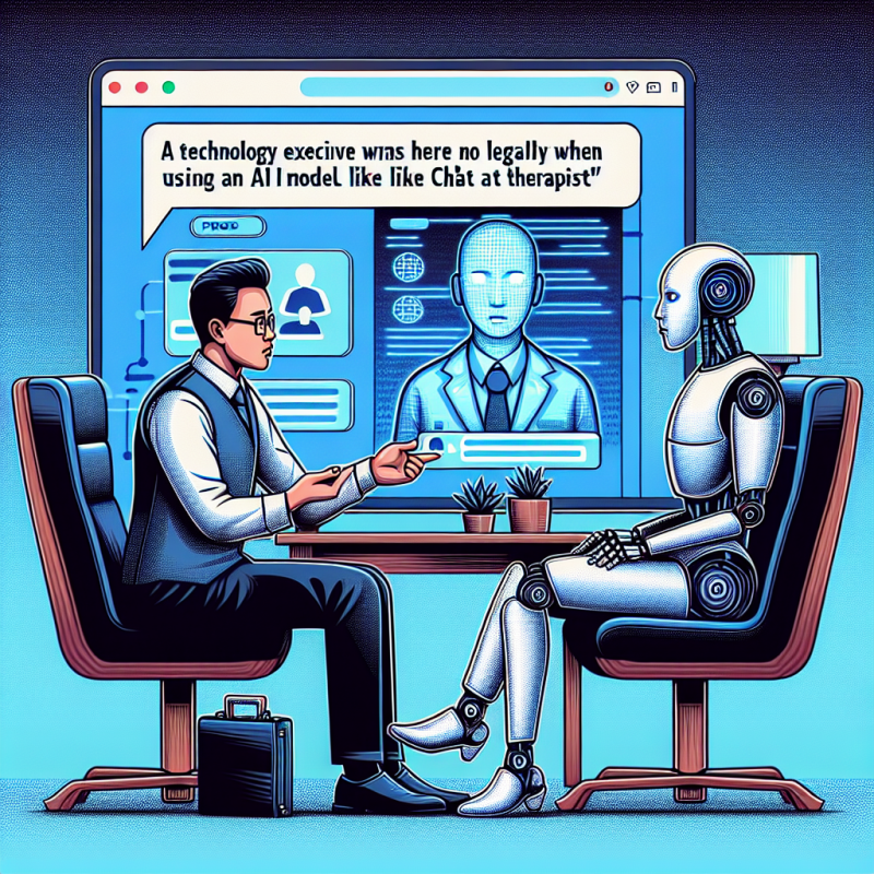Illustration of Sam Altman avertit qu'il n'y a pas de confidentialité légale lors de l'utilisation de ChatGPT comme thérapeute