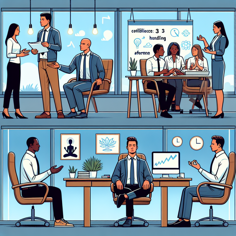 Illustration of Gestion des conflits au travail : 3 conseils pour gérer l'après
