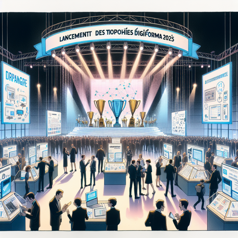 Illustration of Lancement des Trophées Digiforma 2025 ! - Digiformag