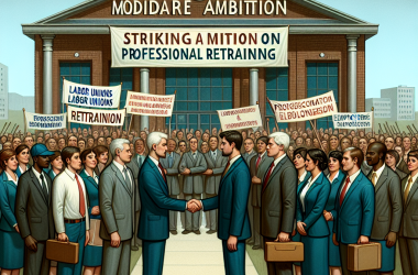 Illustration of "Une ambition tout à fait mesurée": syndicats et patronat s'entendent sur les reconversions professionnelles
