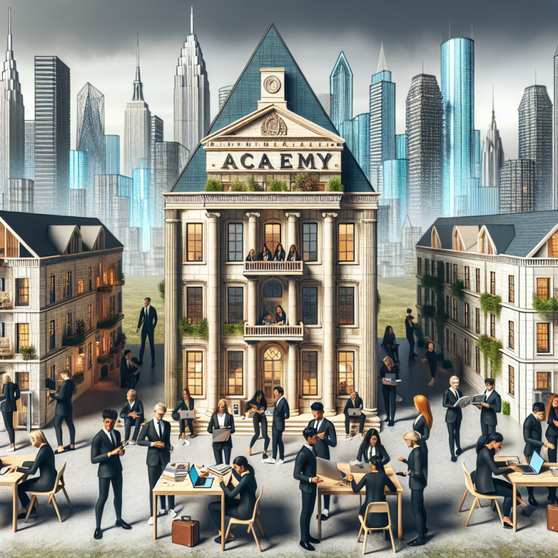 Illustration of Une académie sur mesure contre la pénurie de talents immobiliers - Centre Inffo