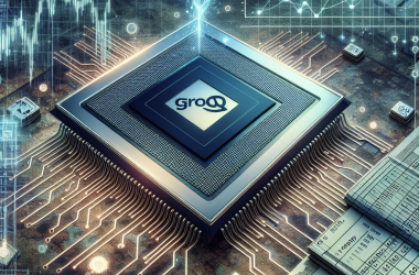 Illustration of Nvidia AI chip challenger Groq serait en négoce pour un nouveau financement à une valorisation de 6 milliards de dollars